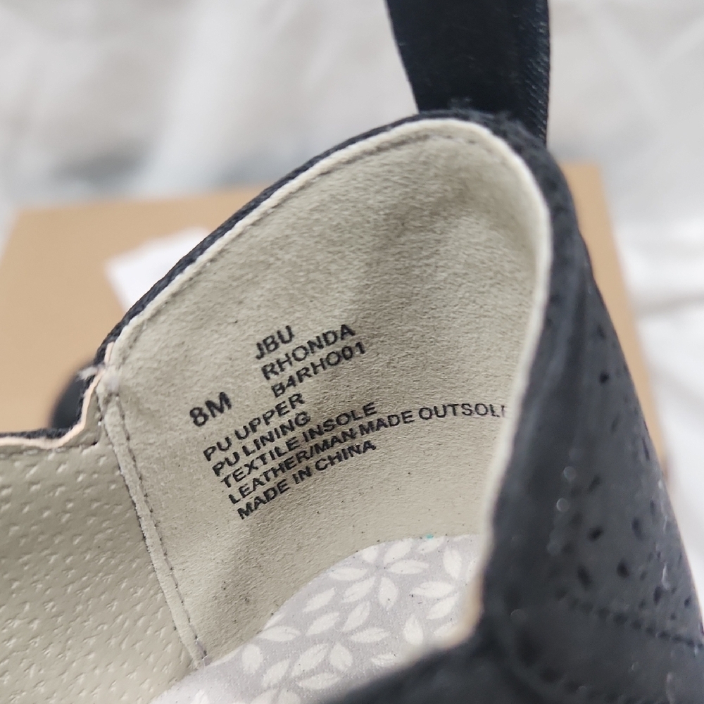 New JBU Rhonda Black Mary Jane Shoes - Picture 7 of 10